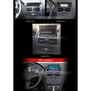 Sistema multimedia Navisson especifico para Mercedes clase C W204
