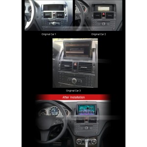 Sistema multimedia Navisson especifico para Mercedes Clase C W204