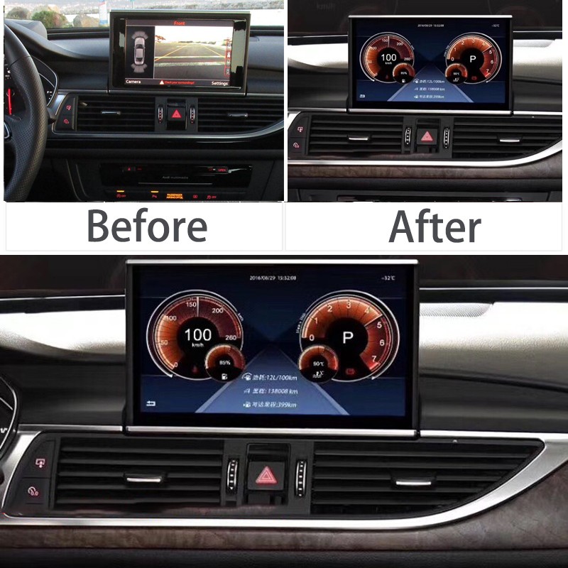 Navegador GPS Android Audi A6 C7 A7 C7 8,4 Carplay Mirrorlink SIM USB