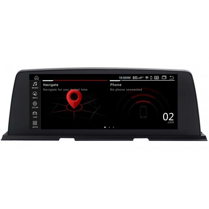 2din Android Autoradio For Bmw 5 Series F10 F11 F12 Cic Nbt Car Radio  Multimedia Video Player Gps Navi Head Unit Carplay 4g Wifi