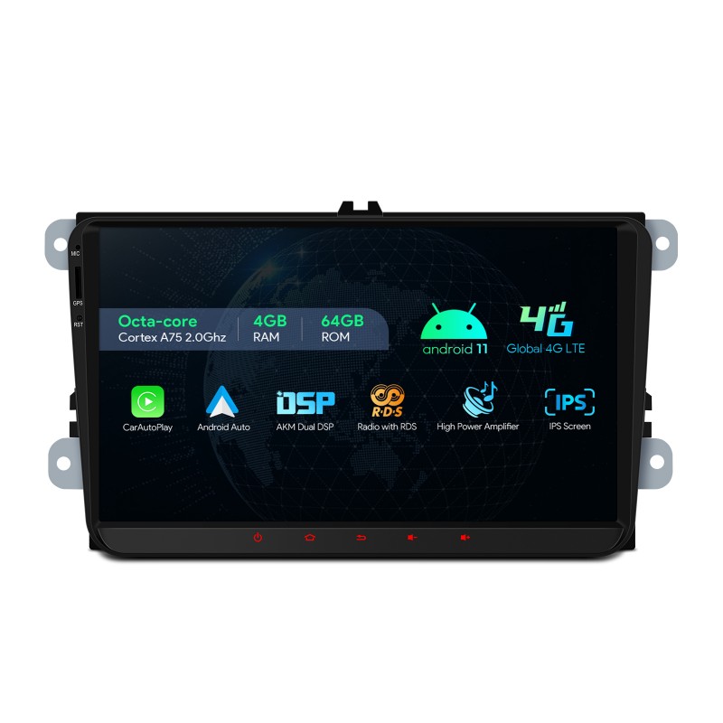 Android 11 8+256GB For Renault Laguna 3 2011 - 2015 Autoradio Stereo  Receiver IPS Screen DSP Navigation Car Multimedia Radio