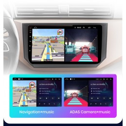 Para Seat Ibiza 2017 - 2020 Radio del coche Reproductor de vídeo multimedia  Navegación GPS Android 10 No 2din 2 Din DVD